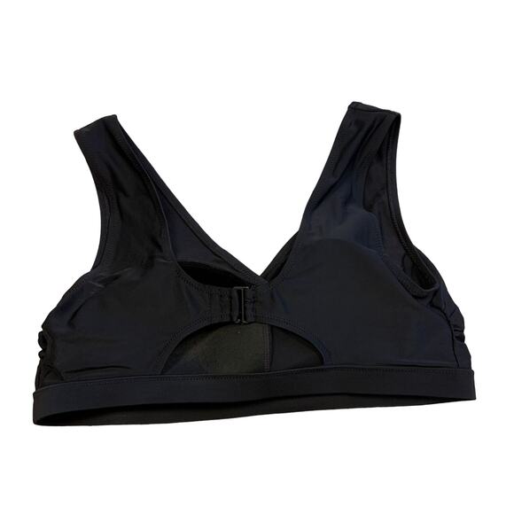 Old Navy Plus Size Black Bikini Top Padded Swim Swimwear Size 1x - Picture 2 of 5